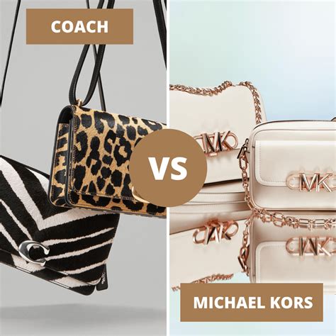 which brand is less expensive michael kors or coach|michael kors vs coach bags.